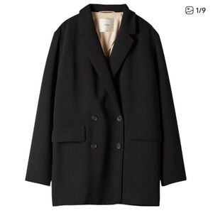 Aritzia Cherrelle Blazer M Black